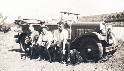 The Lineen's with their Murrays Circa 1920